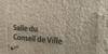 Conseil de Ville