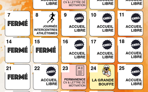 En octobre à l'Espace-Jeunes