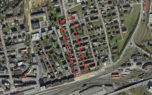 Projet de zone de rencontre à la rue du Haut-Fourneau