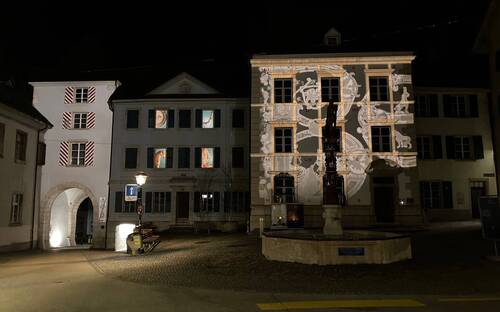 Nouvelle mise en lumière pour la Porte de Porrentruy et le Musée jurassien d'art et d'histoire (MJAH)