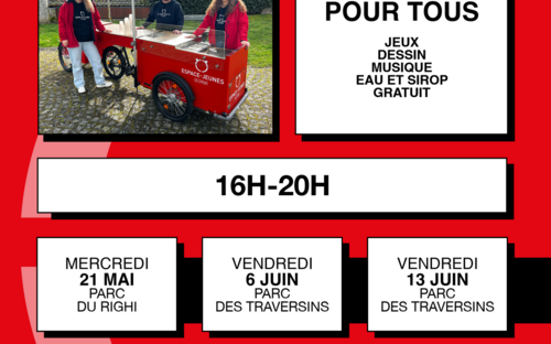 Animations de quartier : l'Espace-Jeunes part à la rencontre de la population dans les parcs de la ville