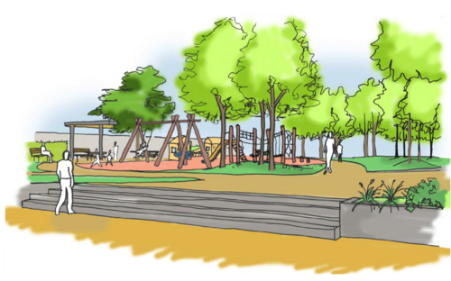 Réaménagement du parc du Pré-Guillaume : début des travaux