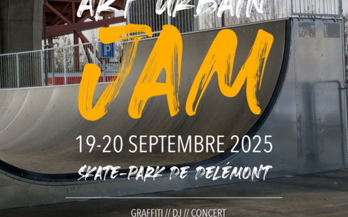 Captain Jam - L'art urbain à l'honneur au skate park de Delémont