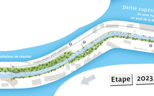 Delémont Marée Basse - Travaux du secteur supérieur 