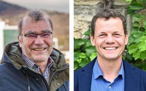 Emmanuel Koller vice-maire et Christophe Badertscher à la tête du Département énergie et eaux 