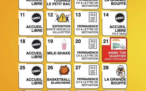 Le programme de juin à l'Espace-Jeunes