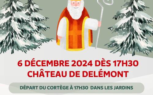 Saint-Nicolas fait une halte à Delémont le 6 décembre