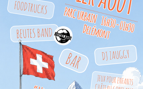 La Fête nationale fait son grand retour au Parc urbain de Delémont !