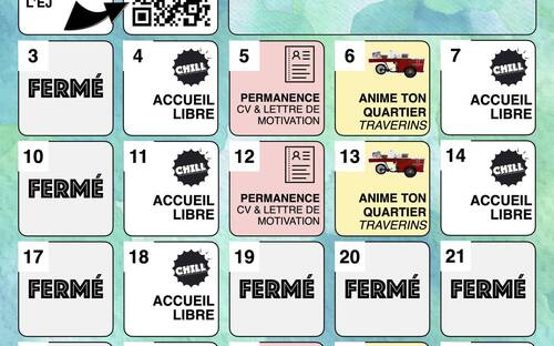 En juin à l'Espace-Jeunes