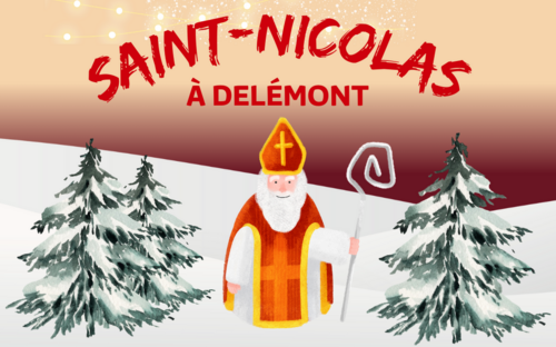 Saint-Nicolas fait une halte à Delémont le 6 décembre