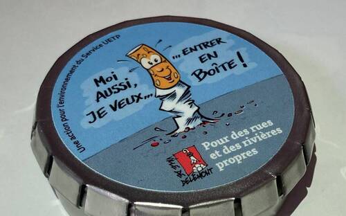 Actions de lutte contre les mégots jetés au sol