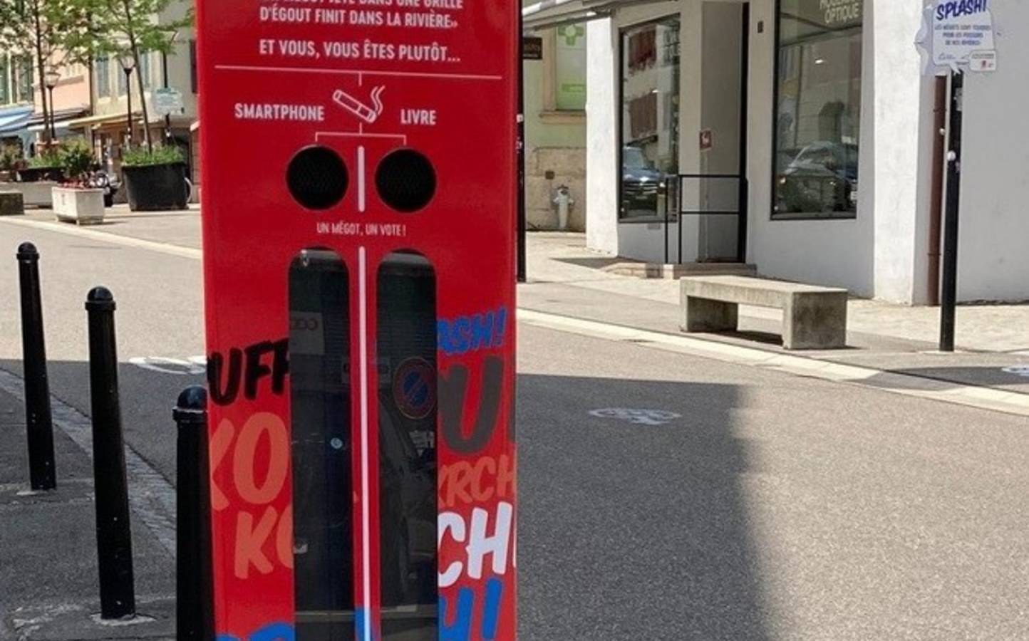 Campagne de sensibilisation sur les mégots et le littering