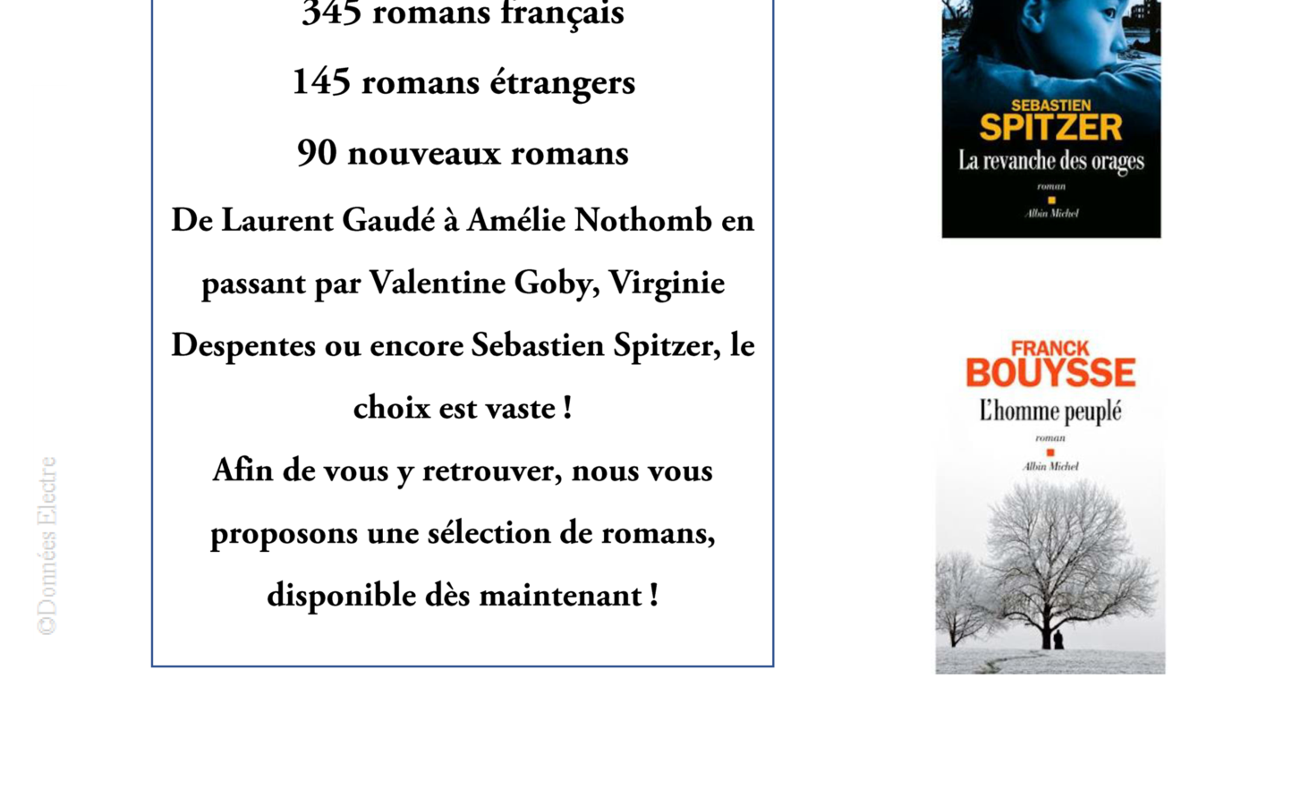Rentrée littéraire 2022 à la Bibliothèque