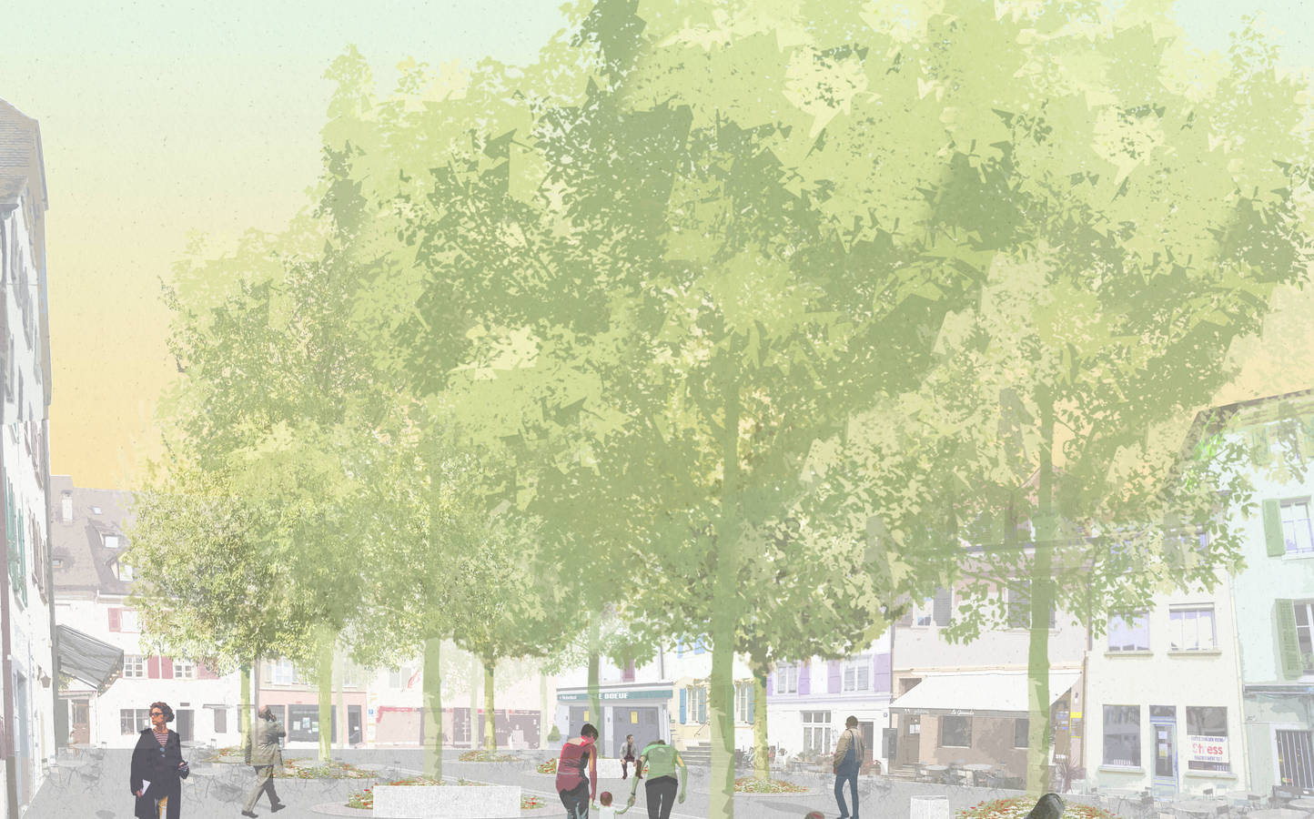 Réaménagement de la place Roland-Béguelin et des rues attenantes