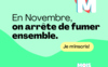 Mois sans tabac: en Novembre on arrête de fumer ensemble... Inscrivez-vous!