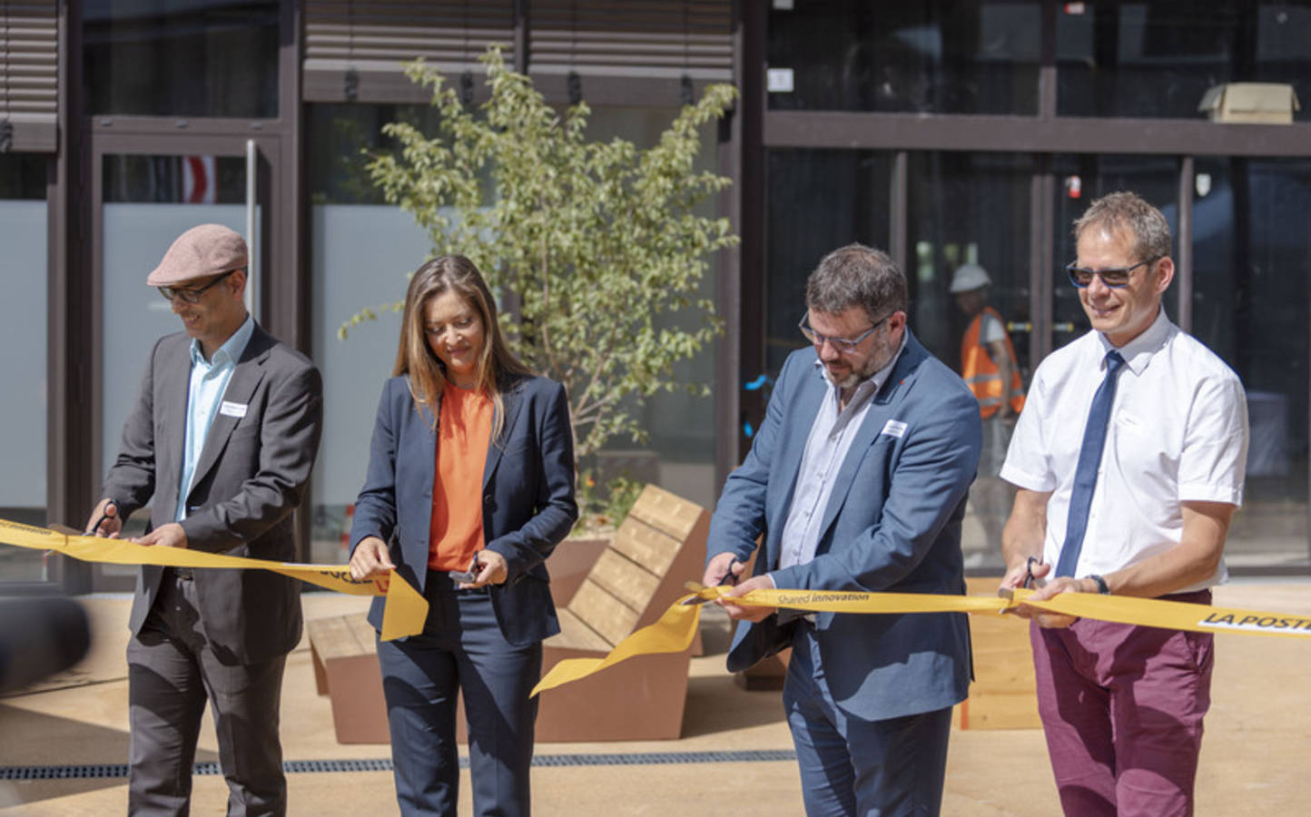 Inauguration officielle des bâtiments de la Poste à la Gare de Delémont