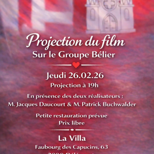 Projection du film sur le Groupe Bélier