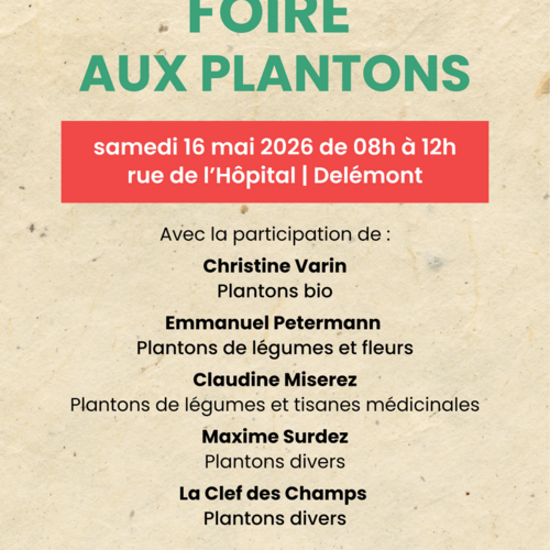 Foire aux plantons