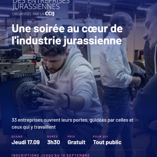 Nuit des entreprises jurassiennes