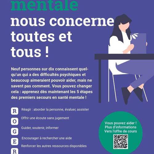 Cours ensa Premiers secours en santé mentale