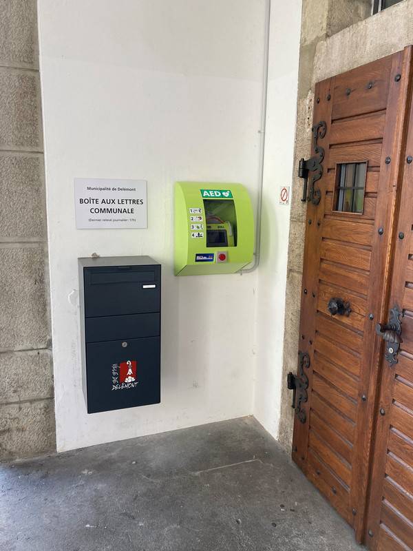 Boîte aux lettre Hôtel de Ville