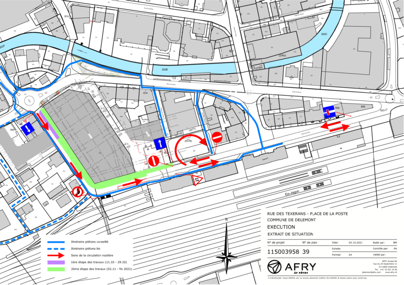 Plan circulation