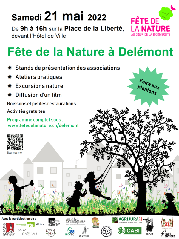 Affiche fête de la nature