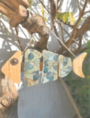 Bricolage poisson de bois