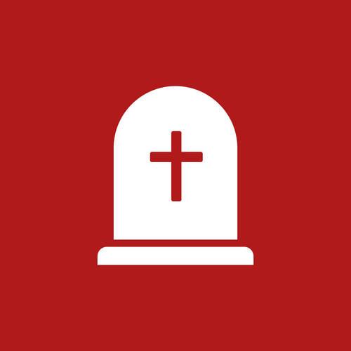 Pictogramme cimetière