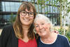 Delémont le 25 mai 2023 . Remise des mérites delémontains, Elena Avdija ( à gauche) et Sonia Schindelholz . photo Stéphane Gerber