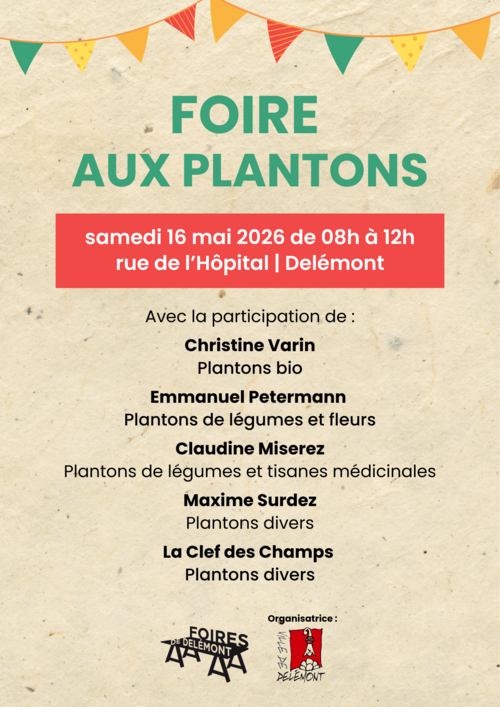 Foire aux Plantons 2026