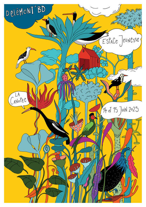 La Canopée, par Albertine pour Delémont'BD