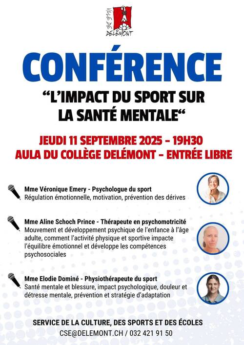 Affiche journée des sports et conférence - 2