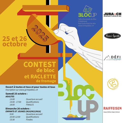 Contest d'escalade bloc