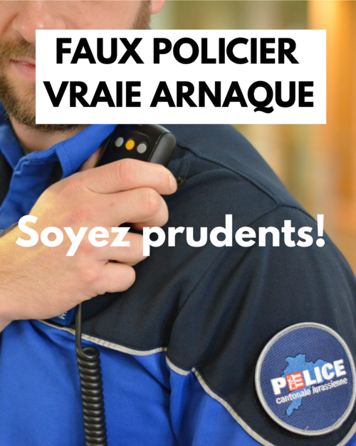 FAUX POLICIER VRAIE ARNAQUE