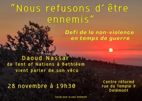 Défi de la non-violence en temps de guerre