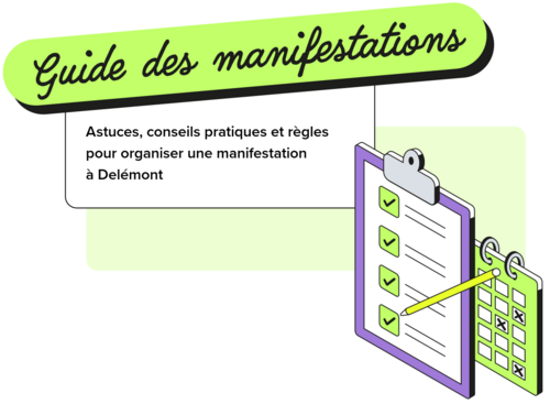 Guide manifestations page titre