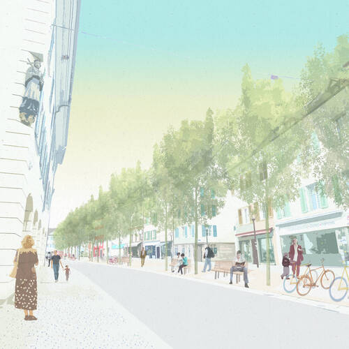 Vue rue du 23-juin