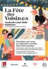 Affiche Fête des voisins 2023