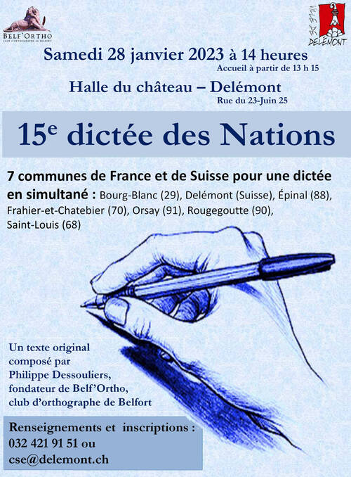 Dictée des nations 2023