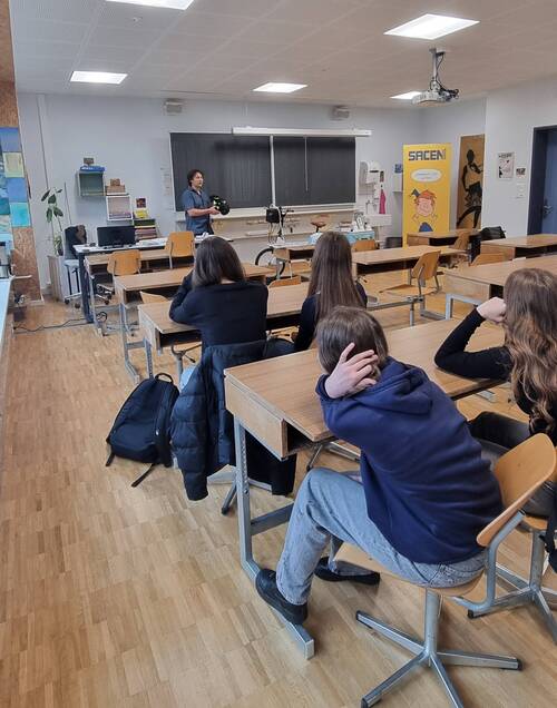 Sensibilisation des élèves du Collège