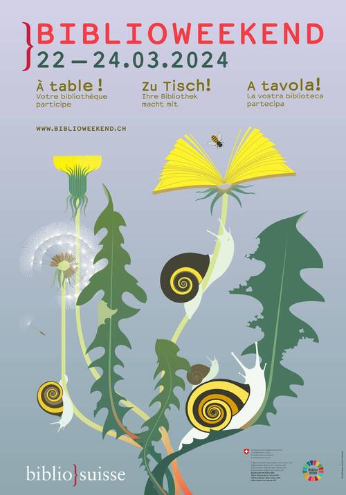Affiche BiblioWeekend