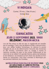 Vi Indigaïa le jeudi 21 septembre 2023 à 19h à la Maison Wicka