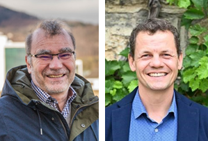 Emmanuel Koller et Christophe Badertscher