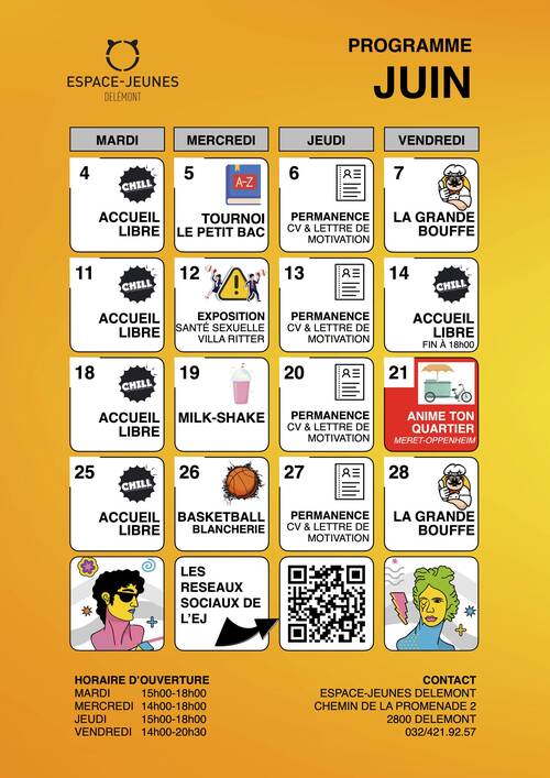 Programme juin 2024