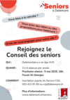Conseil des seniors