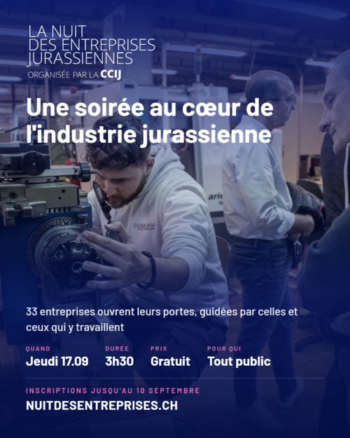 Nuit des entreprises jurassiennes 