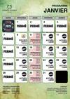 Programme janvier 2025