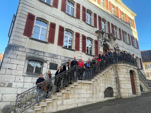 Délégation luxembourgeoise à Delémont pour Cité de l'énergie