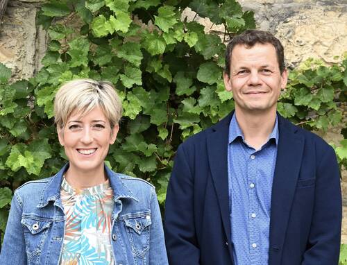 Murielle Macchi-Berdat et Christophe Badertscher